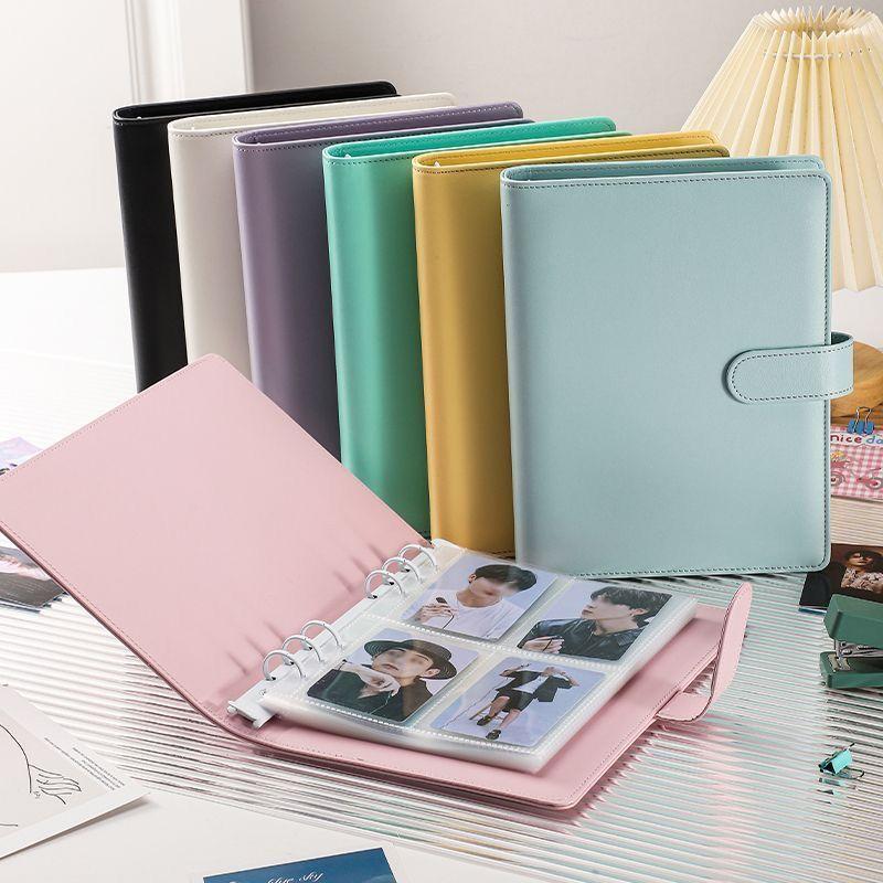 Kpop Photocard Holder Binder Machine Loose-Leaf Card Collection Book Butterfly Photo Album Card Binder Idol Picture Protector