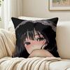 OOsaragi SSakamoto Days  Customizable Square Cushion Cover Double Sided Print Pillow Case