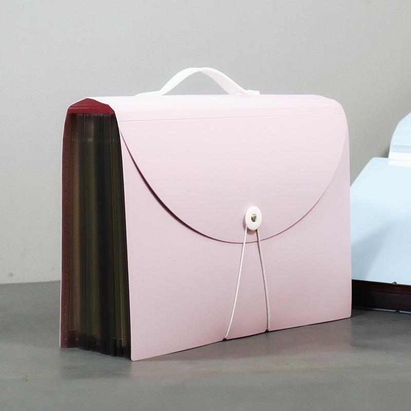 Портативная многослойная папка-гармошка формата А4 - Большая вместимость для офиса и студентов