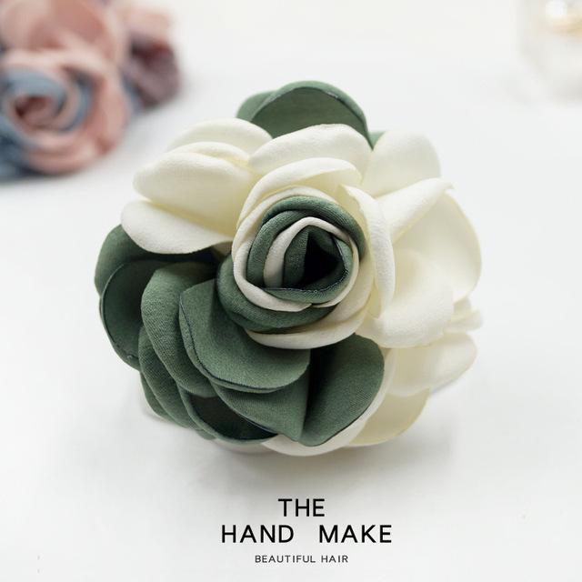 I -Remiel Тканевые Цветы Броши Искусство Ткани Женщины Высокого Качества Нагрудная Брошь Для Костюмов Булавка Для Лацкана Куртки Кардиган Аксессуары Ювелирные Изделия