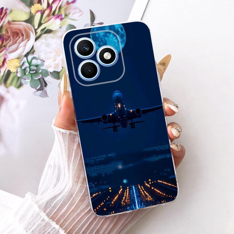 Для Honor X8d 2026 Крутой Чехол для Телефона с Рисунком Дракона и Тигра Для Honor X8D 4G Мягкий Силиконовый TPU Чехлы Бамперы
