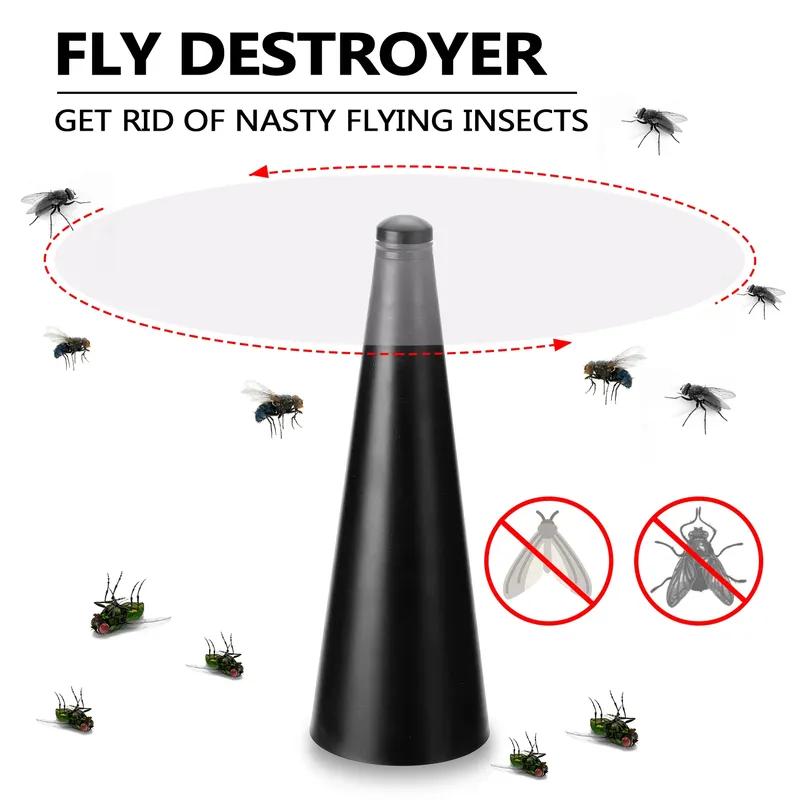 USB cable/dry Cell Outdoor Multifunctional Fly Repellent 360° Rotation Fan-type Food Protector Pest Drive Away Table Fan
