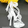 Lady High-heeled Shoes Cutting Dies Metal Stencil DIY Scrapbooking Album Paper Card Embossing Craft Decor Art Die Cut