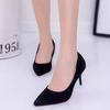 2024 Women Shoes Pointed Toe Pumps Patent Dress Shoes High Heels Boat Shoes 35-42