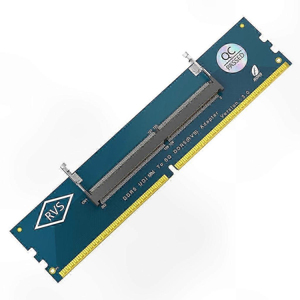 Адаптерная карта для оперативной памяти DDR5 ноутбука на настольный компьютер SO-DIMM, Тестер памяти для преобразования DDR5 SO-DIMM в U-DIMM