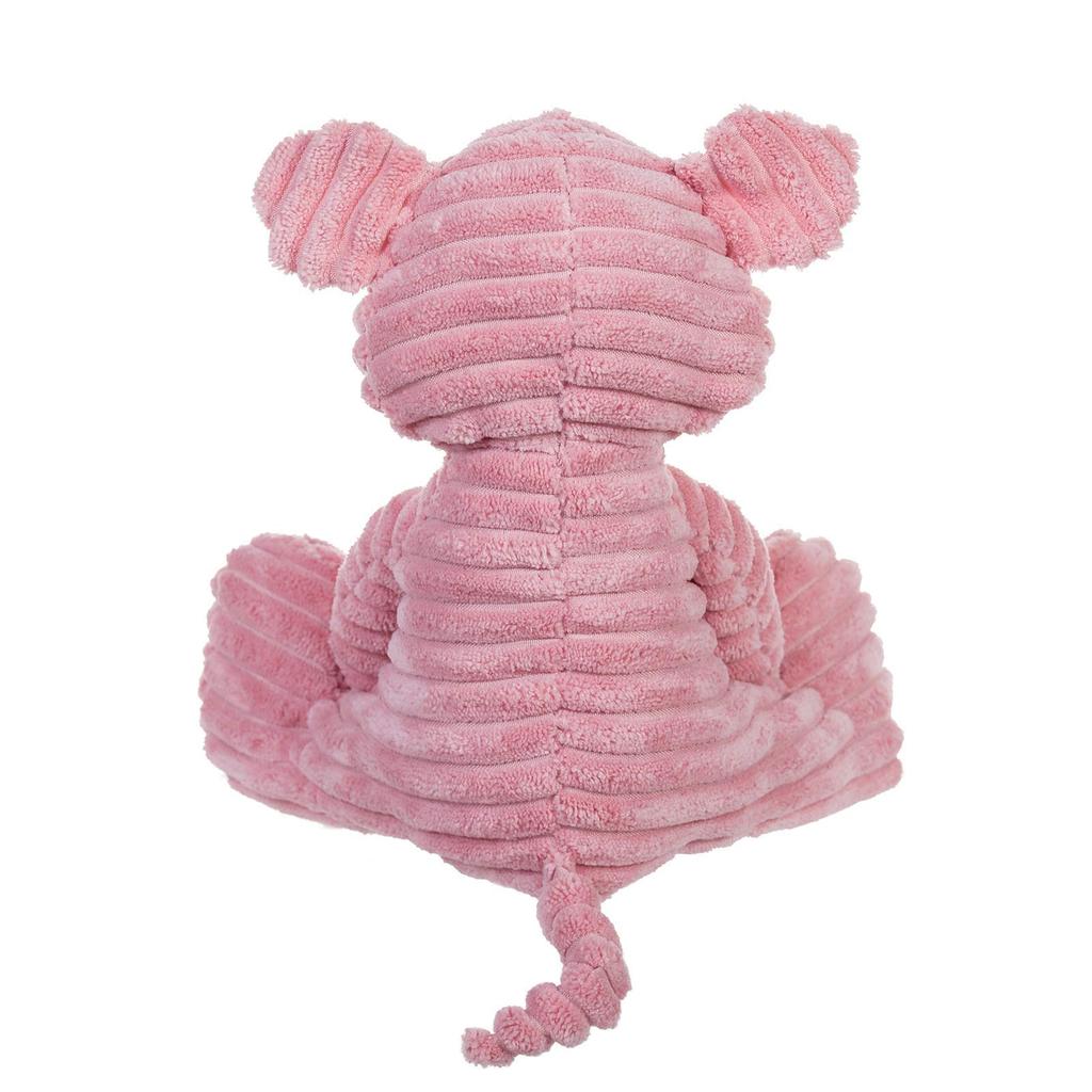 Apricot Lamb Pink Corduroy Pig Plush Toy for Soft and Fluffy Pink Corduroy Pig for Girls and 23cm Kids, Cute, Boys,