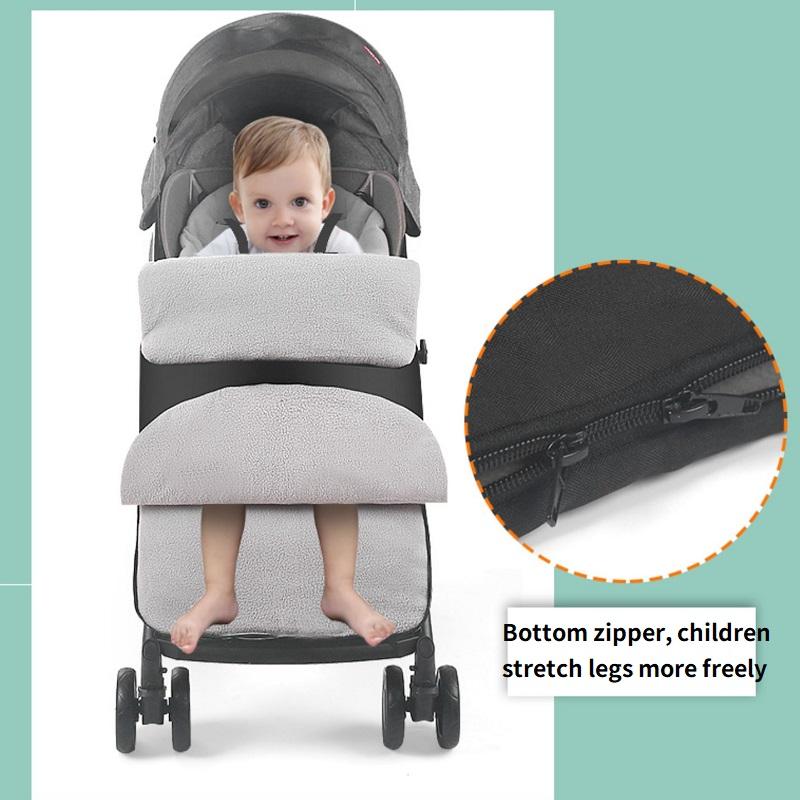 Зимняя универсальная муфта для ног для малышей, уютный фартук для пальцев, подкладка для детской коляски, спальные мешки для коляски, ветрозащитный теплый толстый ватный диск