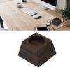Candle Holder Trapezoid Wood Retro Table Decoration Ornament for Christmas Day Wedding