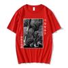 Забавная аниме-футболка Berserk Guts, Swordsman Gatsu Sacrifice Zodd, манга, хлопковая футболка с коротким рукавом и круглым вырезом, футболки в стиле хип-хоп