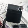 Fujifilm Instax Mini 12 Instant Camera Protective Cover, Mini 12 PU Leather Camera Case with Shoulder Strap (Black)