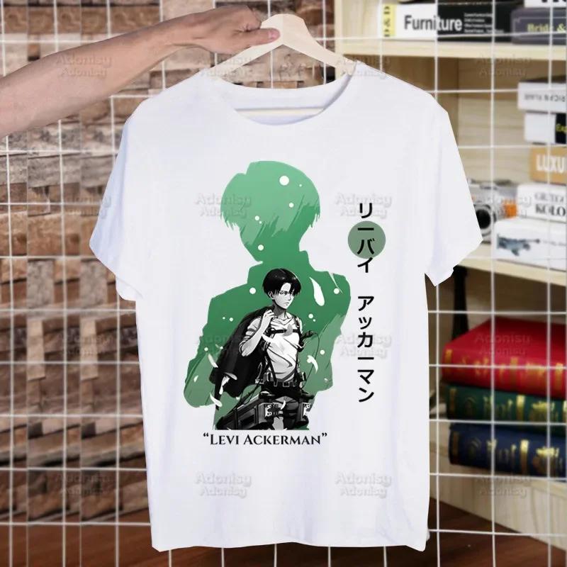 Shingeki No Kyojin Funny T Shirt Men Casual Short Sleeve Attack On Titan Tshirt Homme Manga Japanese Anime Allen T-shirt Tees