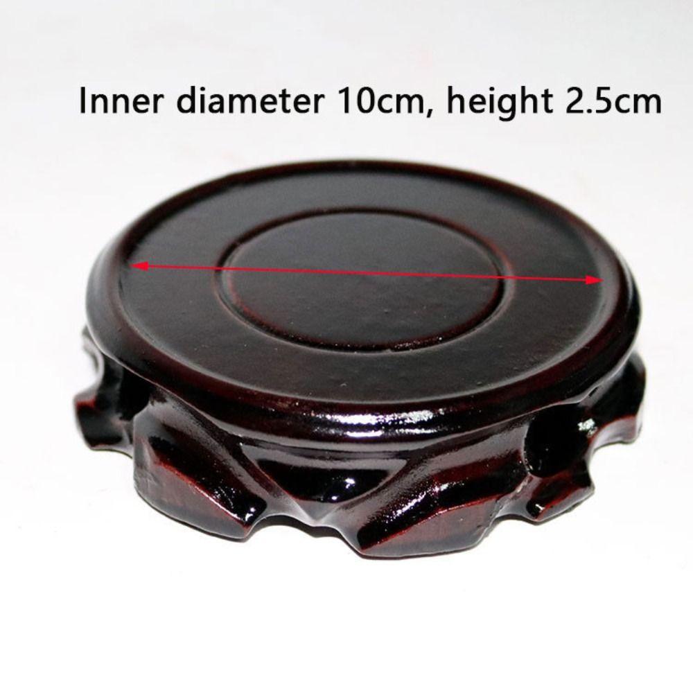 Wooden Planters Stand Ornaments Display Plant Caddy Stand New Pot Trays Garden Supplies