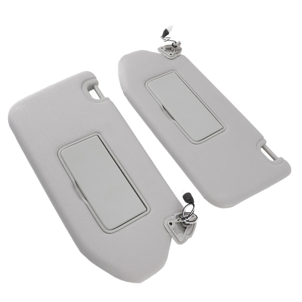 2 шт. Левый и правый солнцезащитный козырек 96401 9PB0A Серый водительский пассажирский правый солнцезащитный козырек с подсветкой