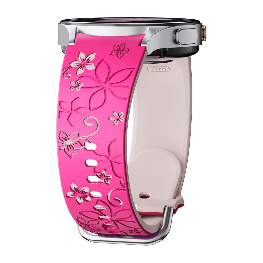 Спортивный ремешок для Samsung Galaxy Watch 7 6 5 4 44 мм 40 мм Watch FE 40 мм 6 Classic 43 мм 47 мм 4 Classic 46 мм 42 мм Силиконовый ремешок для Samsung Galaxy Watch 5