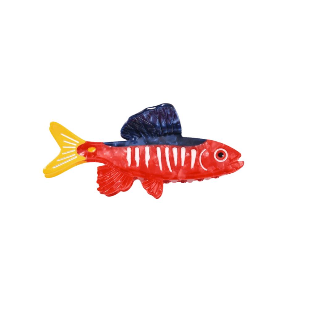 Acetic Acid Ocean Animal Hair Clip Cute Geometry Shark Clip Small Fish Hair Claw Female