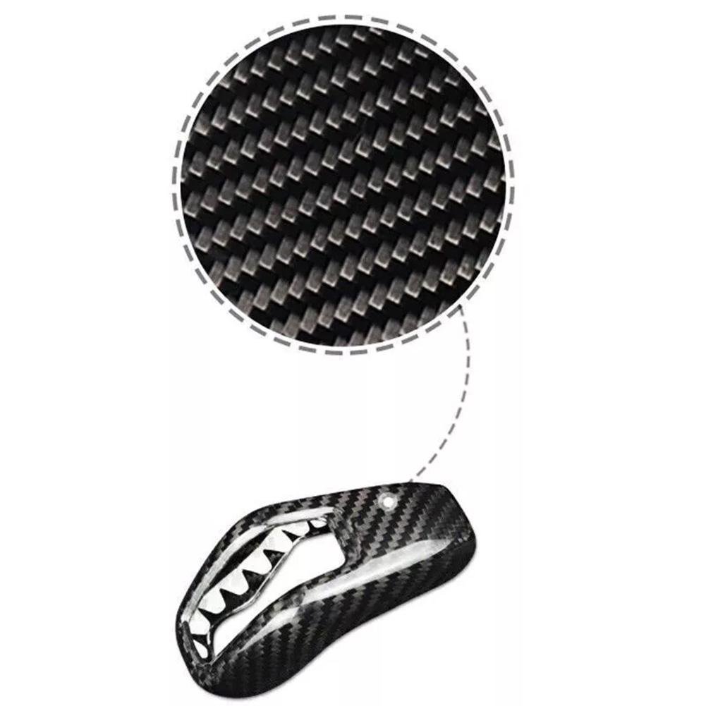 Наклейка на ручку переключения передач из углеродного волокна для Land Rover, Range Rover 2018-2025, автомобильные аксессуары