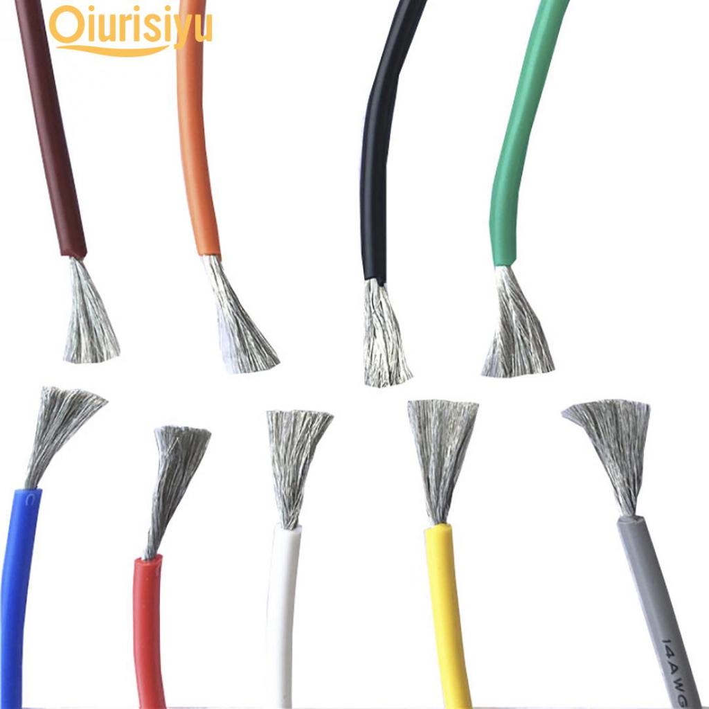 Гибкий силиконовый электропровод 30/28/26/24/22/20 AWG, 5м