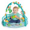 Bright starts Rounds of Fun Ball Pit Gym 10 Balls Storage 0 Months Activity Gym Baby Gym Baby Mat Ball Pool Green 11979 (Includes Bag)