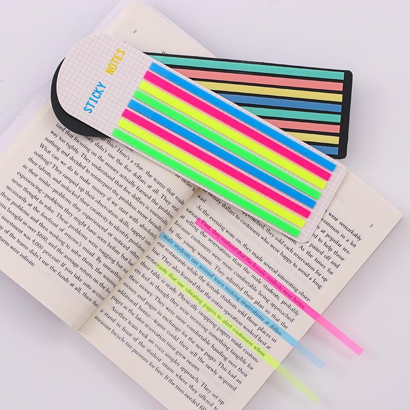 160 шт. Наклейки-заметки Прозрачные Закладки Индексные вкладки Флажки Канцелярские товары Вкладки Блок для заметок Каваи Школьные Офисные принадлежности