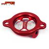 CRF250R 2010-2016 Внедорожный мотоцикл CNC Алюминиевая крышка масляного фильтра