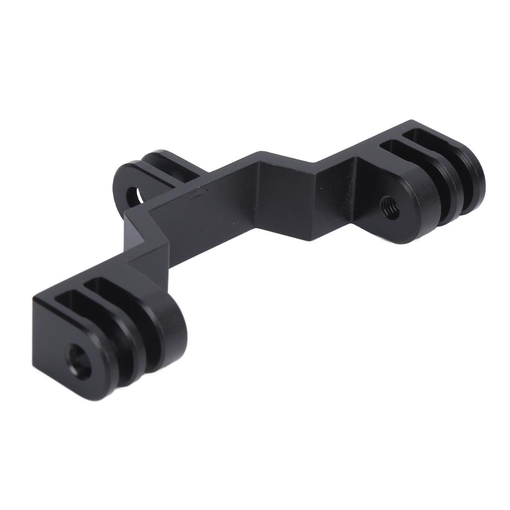 Dual Twin Head Motion Camera Mount Adapter Double Stand Adapter Bracket Aluminum Alloy for GoPro