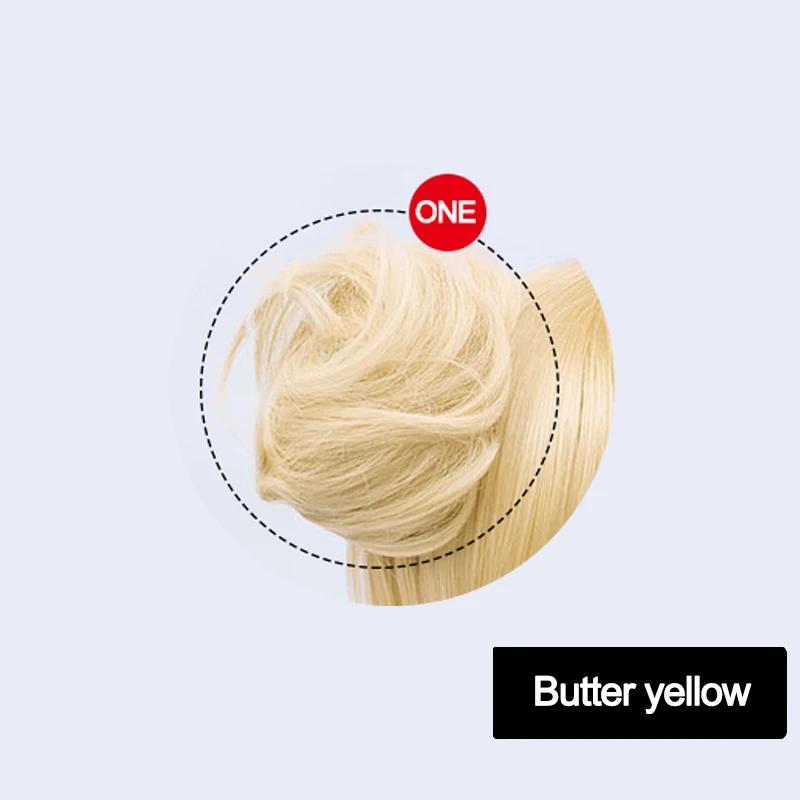 Bybrana Ladies Wear Clip-On Hair To Groom Their Hair Every Day. Natural Synthetic Hair