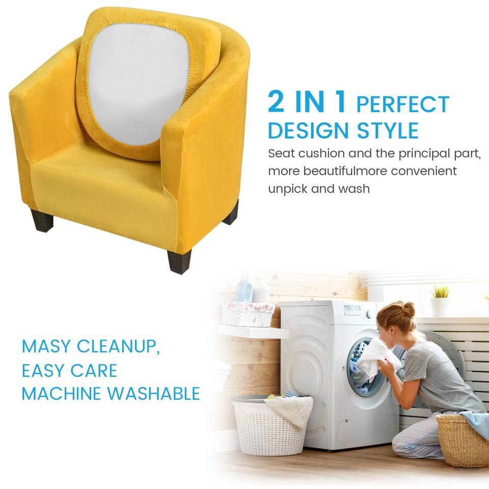 Stretch Armchair Cover Club Chair Cocktail Chair Sofa Covers Lounge Chair Chair Cover