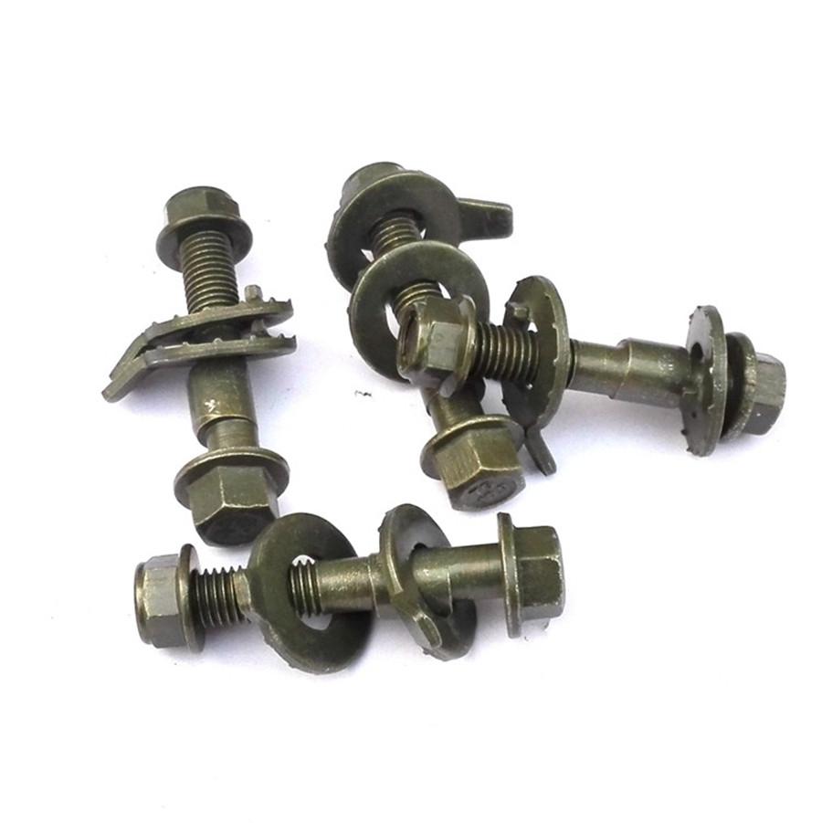 4Pcs Camber Bolt for Wheel Alignment, 10.9 Eccentric Screw