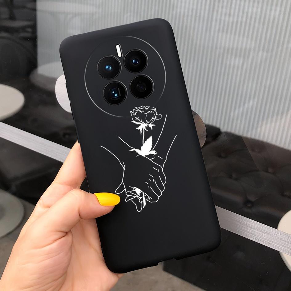Чехол для Huawei Mate 50 Pro 2022 Милый Мультяшный Кот Расписной Мягкий ТПУ Защитный Чехол Для Huawei Mate50 Pro DCO-LX9 CET-LX9 Fundas
