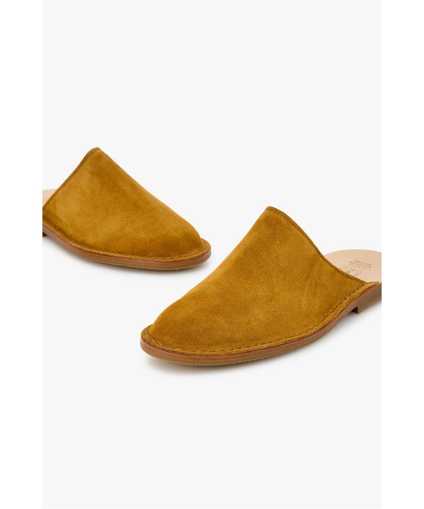 Man On The Boon [La Botte Gardiane] Suede Slippers_Brown 4716118301