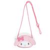 Sanrio My Melody Coin Case with Rope 765821 Unisex White Face-shaped (Children) Pink,