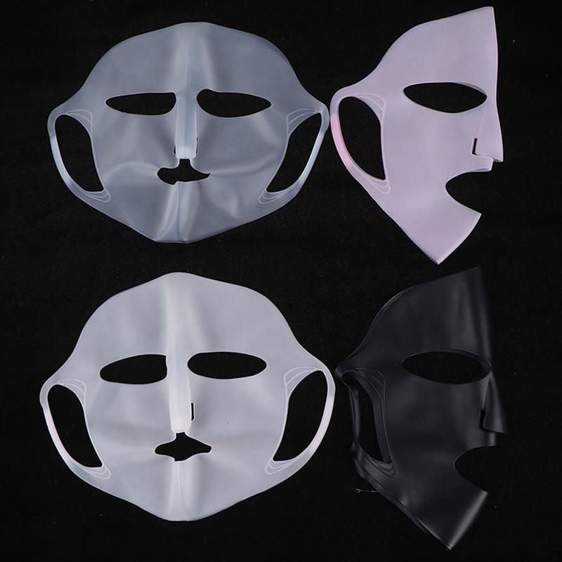 1 шт. многоразовая силиконовая маска для ухода за кожей лица тканевая маска предотвращающая испарение маска