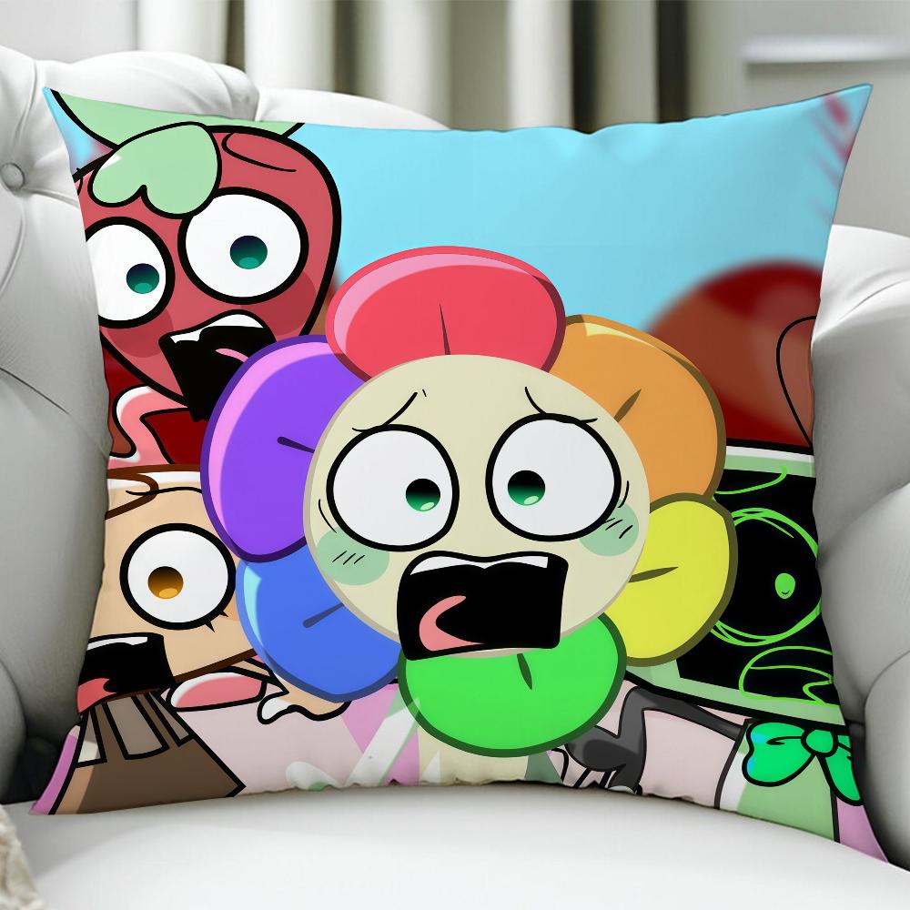 Game DDandys World cushion cover Birthday Anniversary Gifts Double Sided Printed Zipper Cushion Cover Soft Skin Bedding