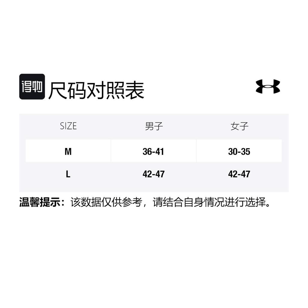 Under Armour Спортивные невидимые носки на щиколотку Весна Лето Осень Зима Унисекс 3 пары Белый 1351784-102