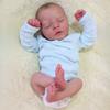18'' 46cm Cute Asleep Reborn Toddler Doll Darren Soft Touch Newborn Doll with 3D Color Painted Visible Vessels Veins Realistic Baby Doll Toys for Kids