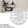 14 7 Inch Empty Tape Reel 11 Holes Universal Open Reel Sound Tape Empty Reel Aluminum Reel Tape