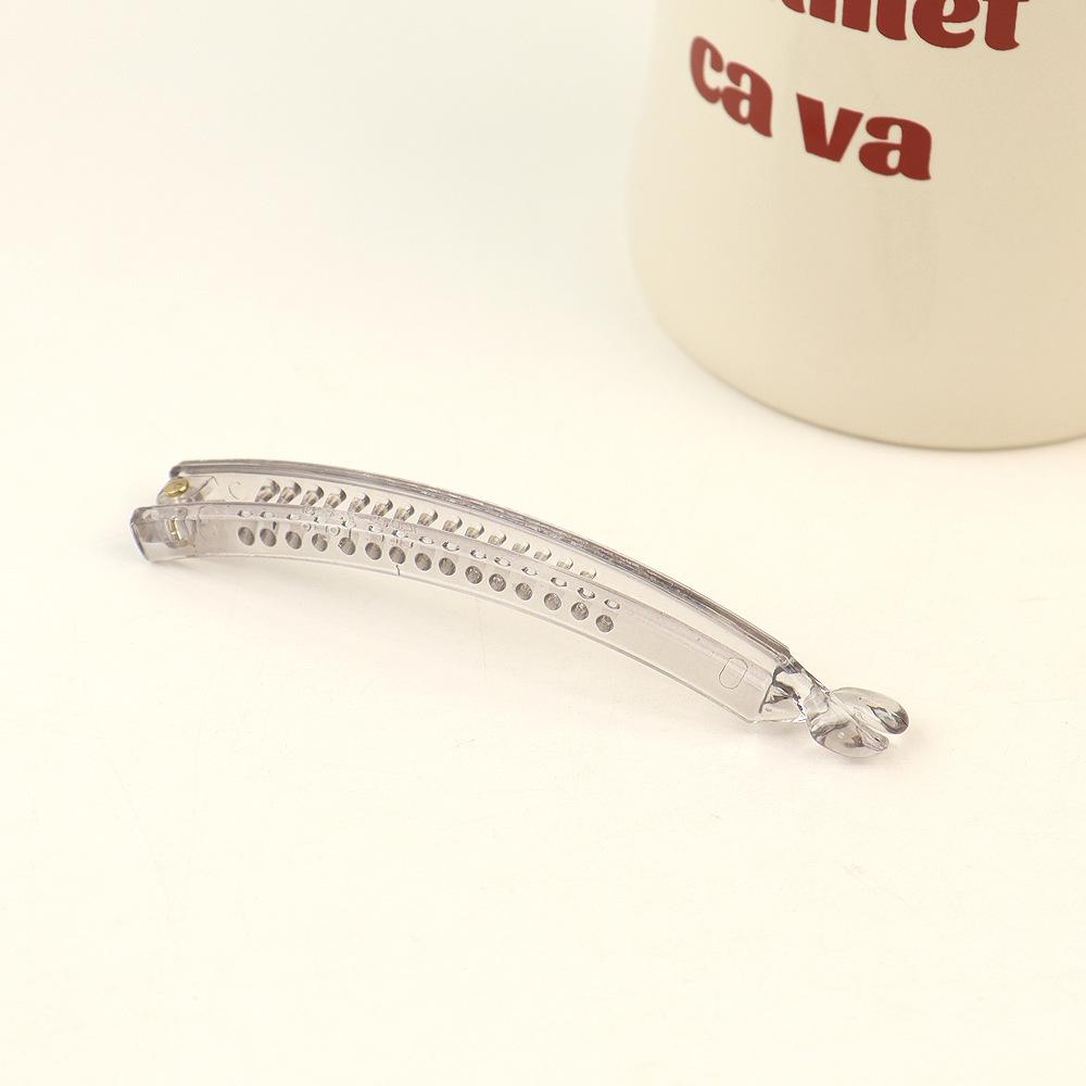 Frosted Banana Ponytail Clip Solid Color Hair Clip Women Hair Styling Clip Accessories Ponytail Barrettes Hair Claws Hairpins