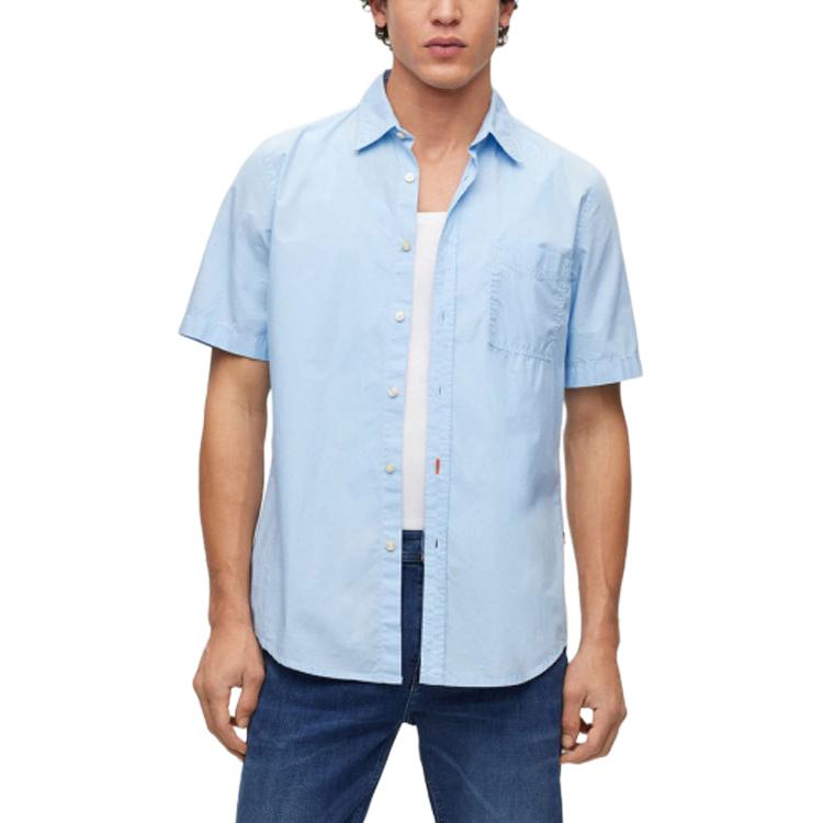 HUGO BOSS Shirt Men's Light Blue 50489330-460