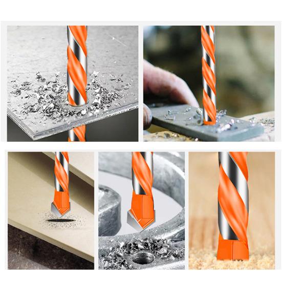 5/6/8/10/12mm Multifunctional Triangle Glass Ceramic Tile Drilling Twist Bit