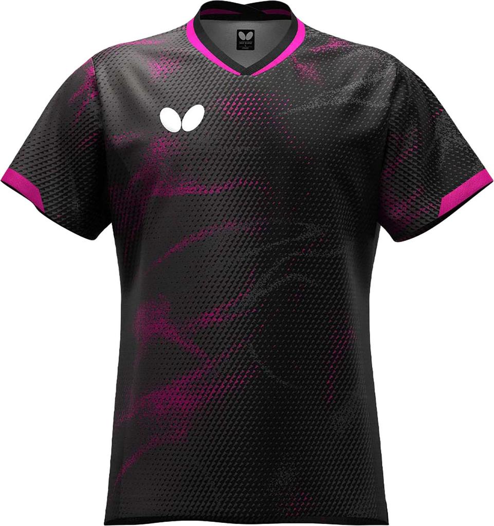 Butterfly Game Wear Elistar 12 Shirt Black SS (Table Tennis) 278