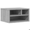 Подставка для принтера - vidaXL - Серый сонома - Инженерное дерево - 40x32x22,5см - Многофункциональный органайзер
