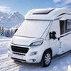 Солнцезащитный чехол на лобовое стекло автодома/RV, сегментированной формы, для защиты стекла во время летних стоянок на улице