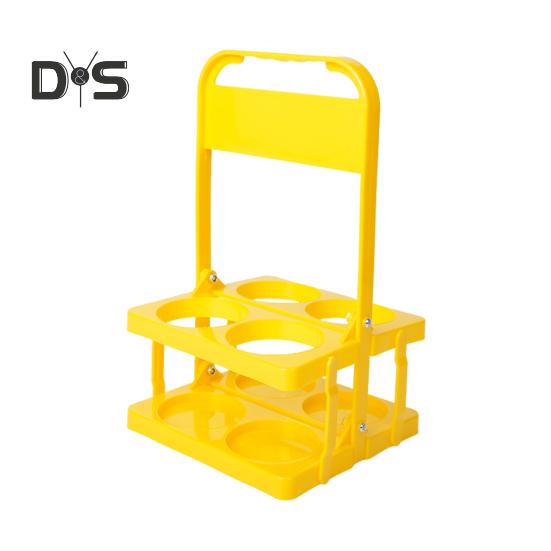 Портативный держатель для напитков, складной подстаканник для автомобиля, многоразовый подстаканник с ручкой, складной держатель для напитков для кофе, пива, вина, газировки, сока