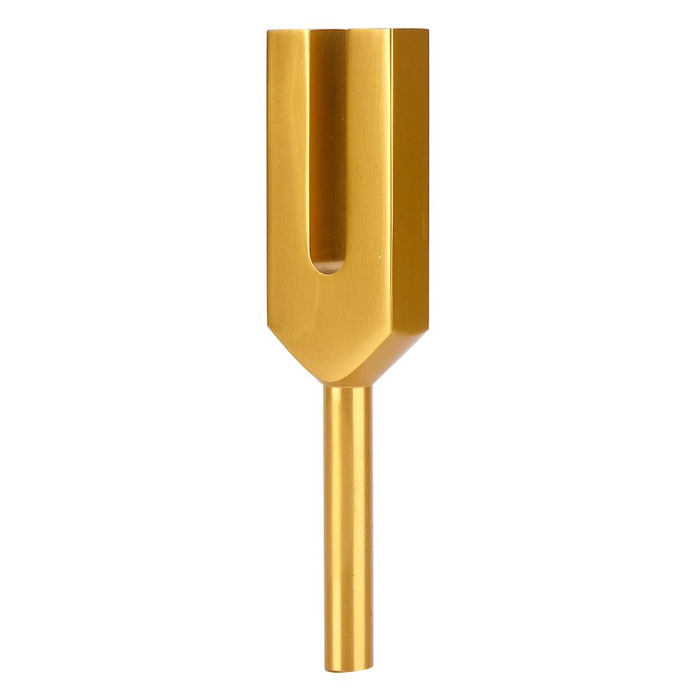 C-4096 Камертон Медитация Настройка Энергетическая Вилка С Молотком Золото