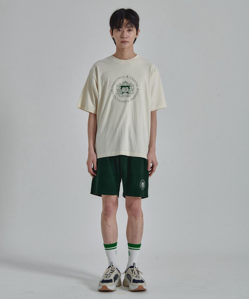 PAPERBOY County Short Sleeve T-Shirt - Cream