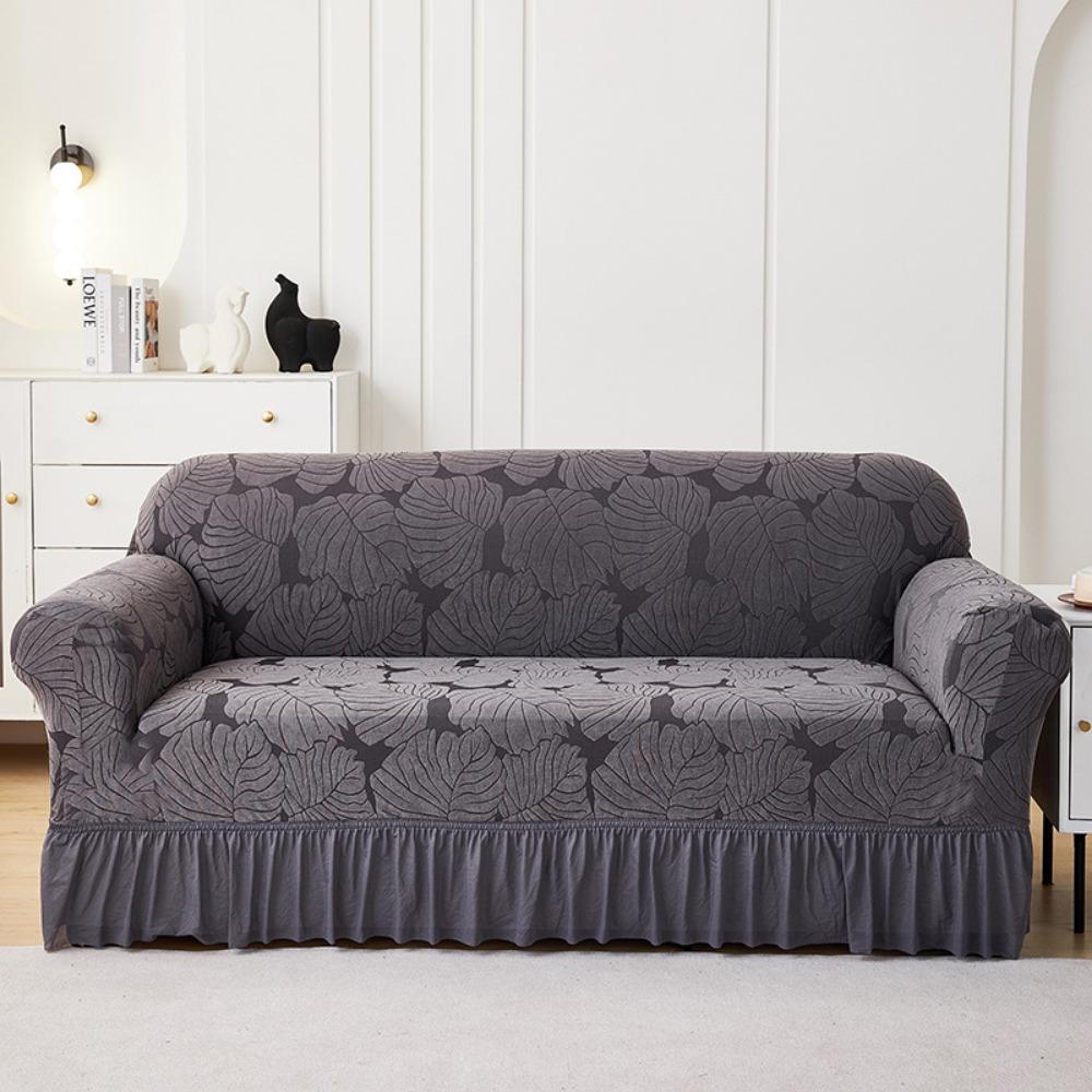 Универсальный чехол на диван Полностью эластичный Пылезащитный Натяжной чехол для одноместного, двухместного, трехместного дивана