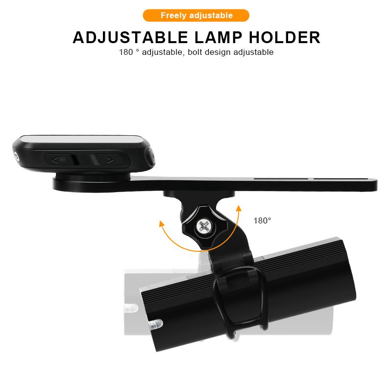 Road Bike Computer Holder Aluminum Alloy For Garmin Bryton Edge Series Gopro Light Stand Bicycle Stopwatch Speedometer Holder