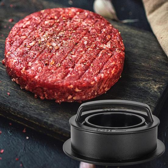 Пресс для гамбургеров 3-в-1, набор для приготовления пирожков на гриле, ползунки для фаршированных гамбургеров, прочный пластик, не содержащий бисфенола А, легкосъемный кухонный гаджет для любителей барбекю