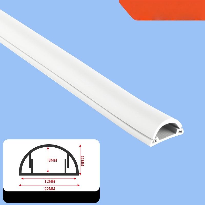 1pc 39.37in/78.74in Slot Floor Cord Cover Self-Adhesive Cord Protector Extension Wiring Duct Protector Electric Wire Slot Cable