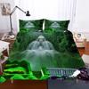Pastoral Bedding Sets 3d Duvet Cover Set 2/3pcs Bedroom Comforter Set Reactive Printing  Forest, Lowers Scenery Bedlinens 3pcs